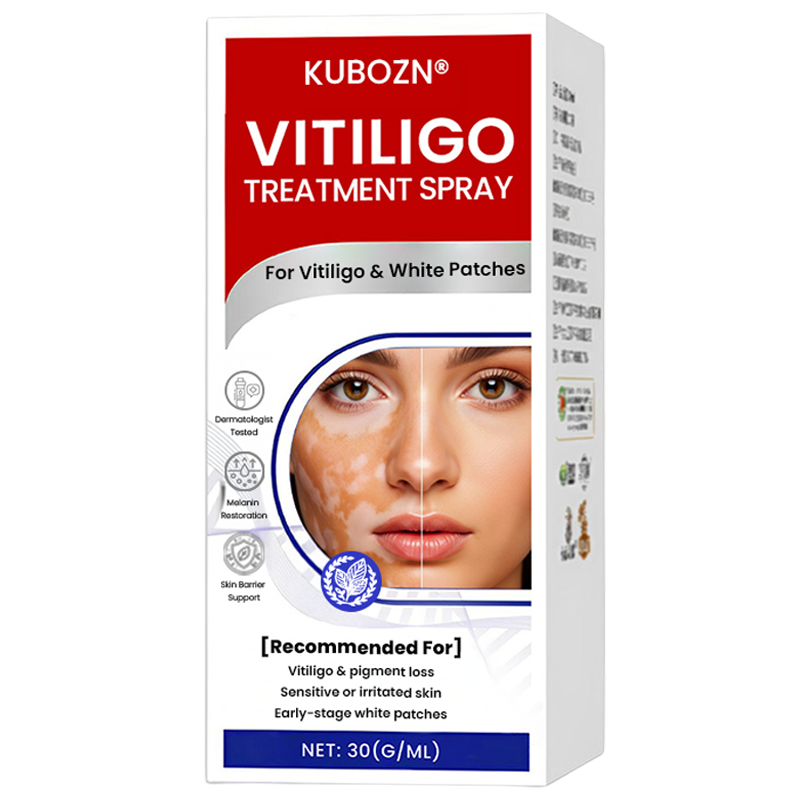 KUBOZN® Vitiligo Treatment Spray 🌿 Herbal Formula Certified — (Supports Repigmentation, Prevents New Spots, and Restores Natural Skin Tone Without Steroids) (zth)