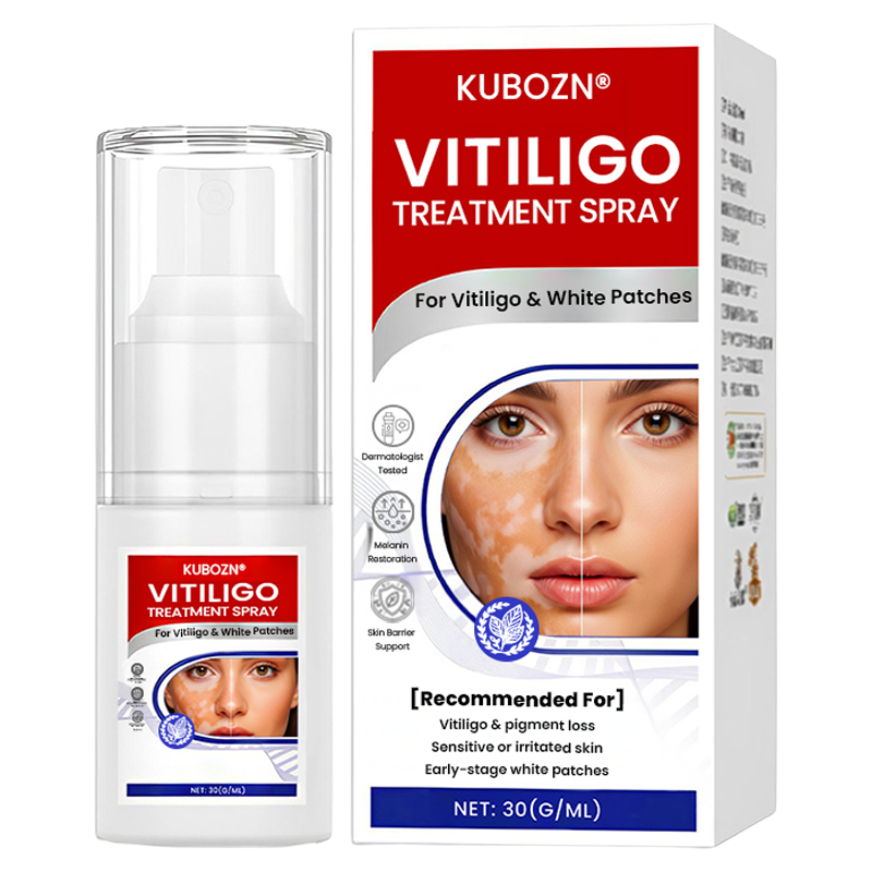KUBOZN® Vitiligo Treatment Spray 🌿 Herbal Formula Certified — (Supports Repigmentation, Prevents New Spots, and Restores Natural Skin Tone Without Steroids)