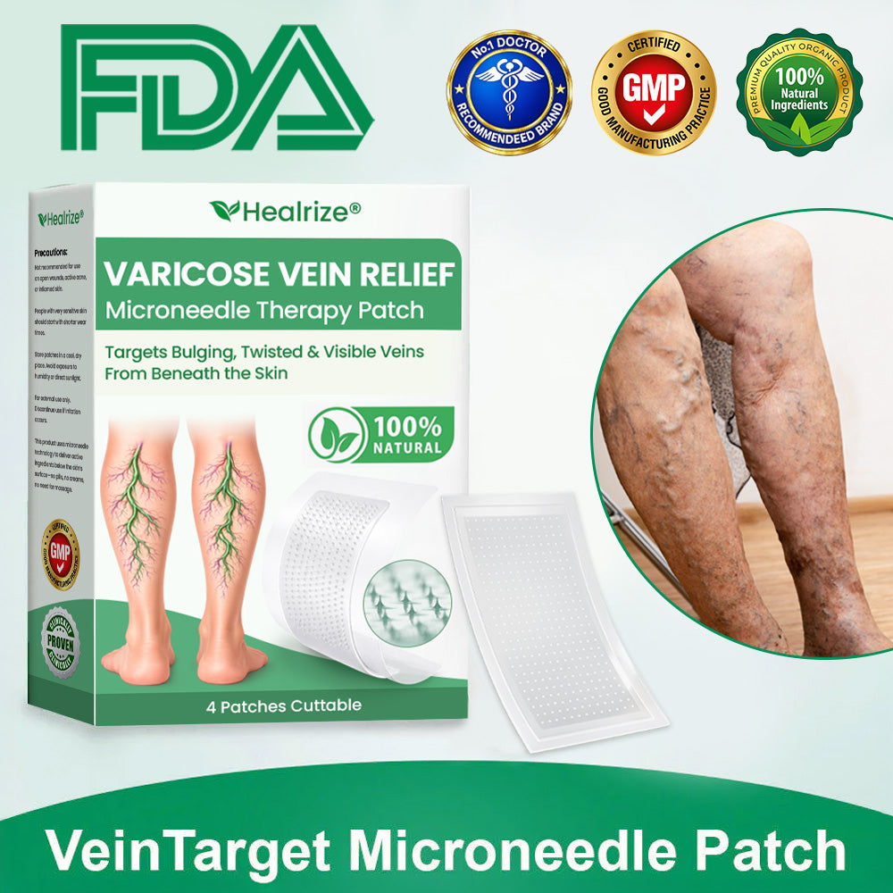 👨‍⚕️🔥Healrize® VeinEase Microneedle Care Patch⚡Instant Relief, Long-Term Results