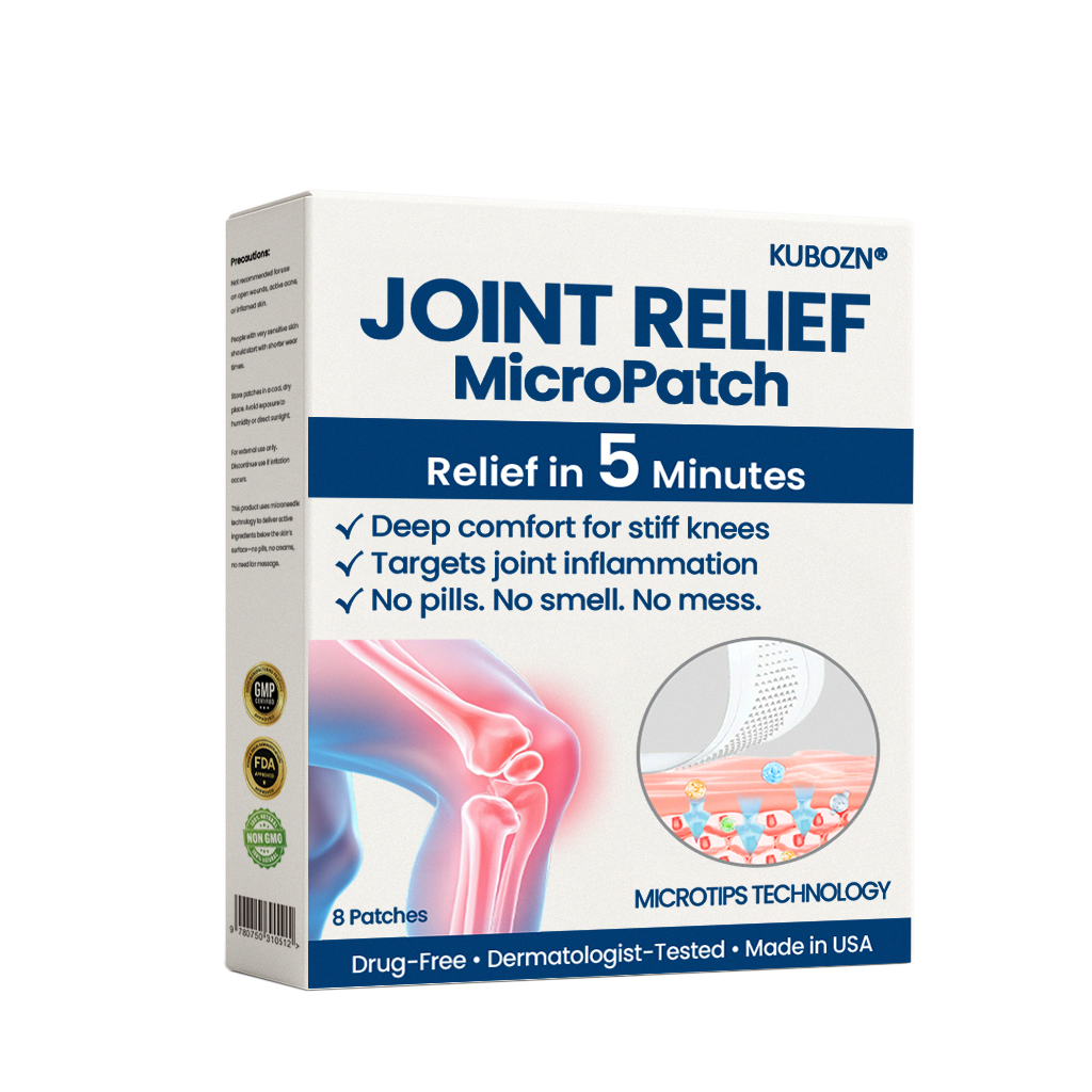 KUBOZN® Joint Relief MicroPatch – Fast Soothing for Knee Pain (Offer)