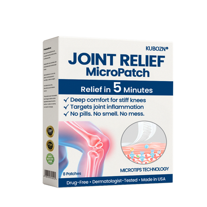 KUBOZN® Joint Relief MicroPatch – Fast Soothing for Knee Pain (Offer)