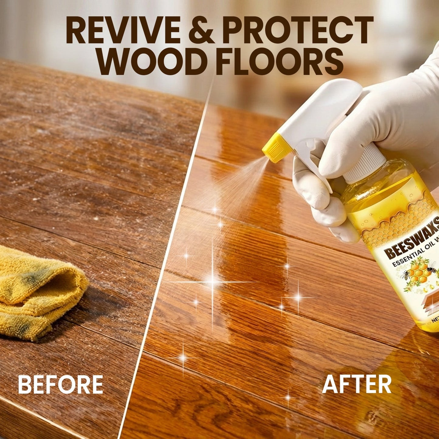 Ajaxfit™2026 HOT SALE🔥Beeswax Wood Polish Spray