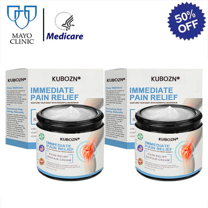 ✅Officially Recommended KUBOZN® Advanced Magnesium Pain Relief Cream (Treats Arthritis, Neuropathy, Rheumatism, Sports Injuries & More)