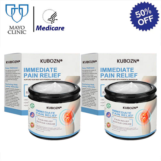 ✅Officially Recommended KUBOZN® Advanced Magnesium Pain Relief Cream (Treats Arthritis, Neuropathy, Rheumatism, Sports Injuries & More)