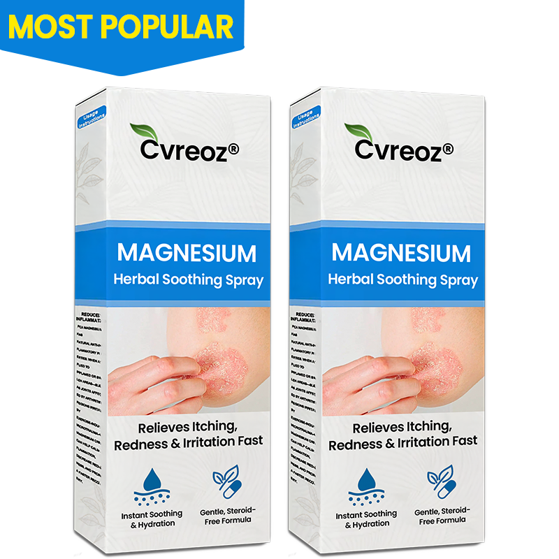 ✅  Official Store: Cvreoz® Magnesium Herbal Psoriasis Spray ⚕️ FDA Certified (for the treatment of psoriasis and eczema, improvement of bacterial infections in the genital area, treatment of acne and warts, eliminates psoriasis and eczema, etc.) (Offer)