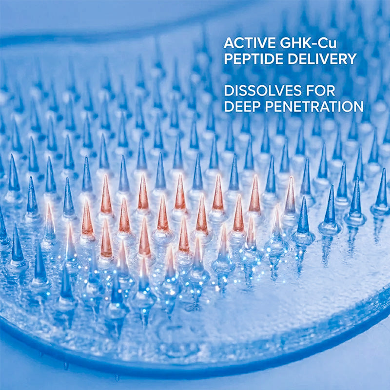 KUBOZN® GHK-Cu Microneedle Facial Patches