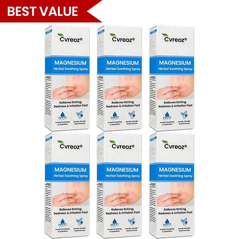 ✅  Official Store: Cvreoz® Magnesium Herbal Psoriasis Spray ⚕️ FDA Certified (for the treatment of psoriasis and eczema, improvement of bacterial infections in the genital area, treatment of acne and warts, eliminates psoriasis and eczema, etc.) (Offer)