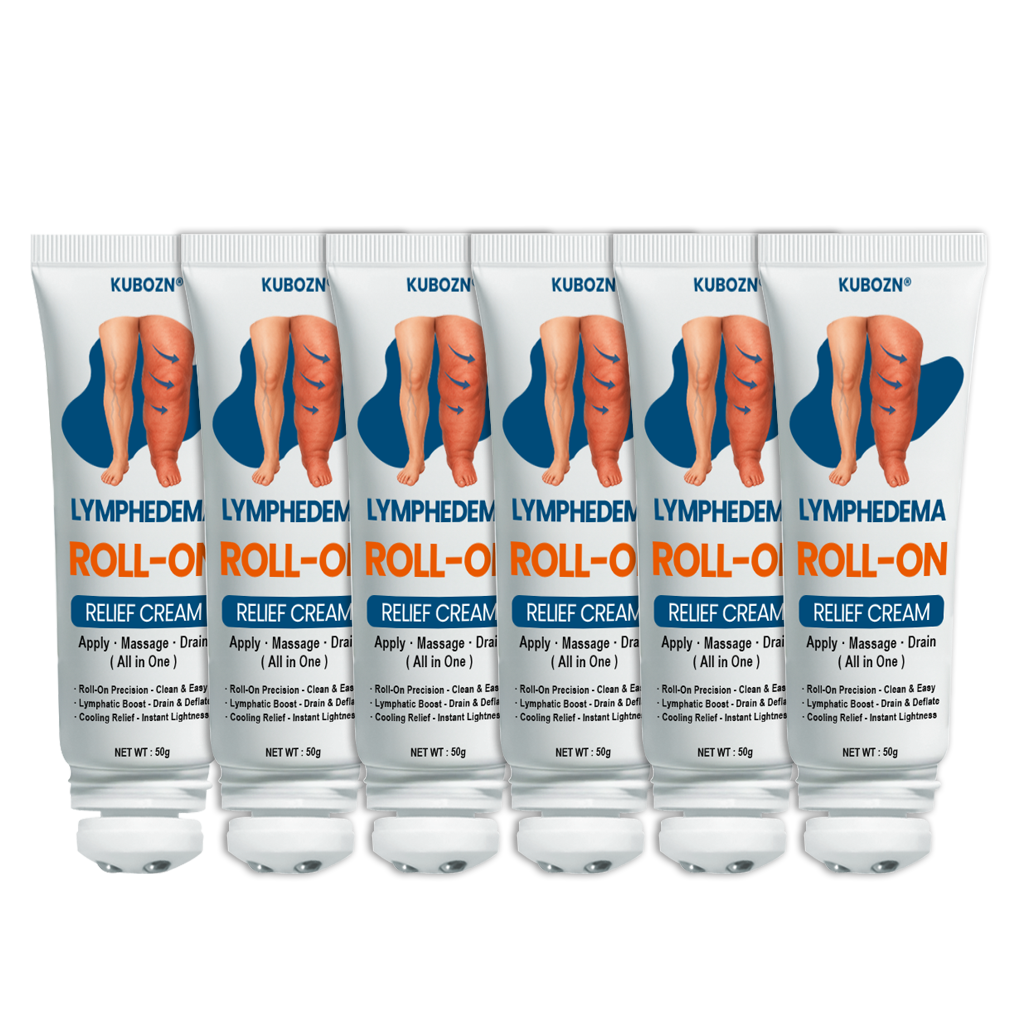 KUBOZN® Roll-On Cream for Lymphatic Drainage & Swelling Relief (Offer)