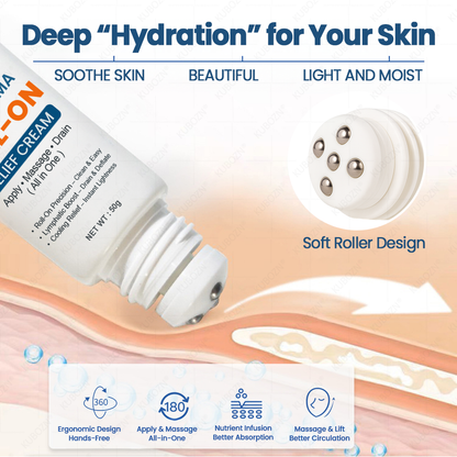 KUBOZN® Roll-On Cream for Lymphatic Drainage & Swelling Relief (offer)