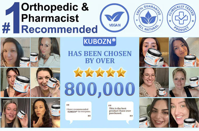 ✅Officially Recommended KUBOZN® Advanced Magnesium Pain Relief Cream (Treats Arthritis, Neuropathy, Rheumatism, Sports Injuries & More)