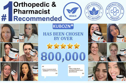 ✅Officially Recommended KUBOZN® Advanced Magnesium Pain Relief Cream (Treats Arthritis, Neuropathy, Rheumatism, Sports Injuries & More)