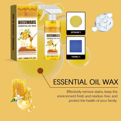 Ajaxfit™2026 HOT SALE🔥Beeswax Wood Polish Spray