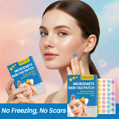 ✨KUBOZN® Pro MicroDarts Star Patch – Painless, Fast & Effective Skin Tag Removal