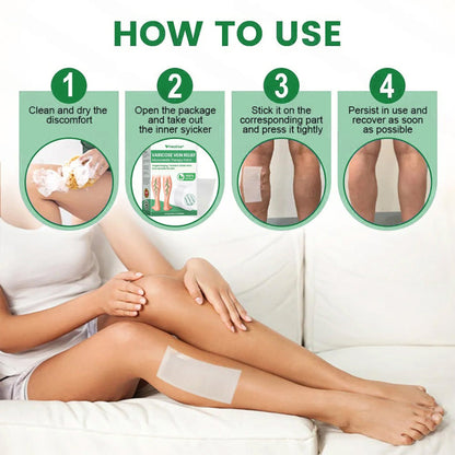 👨‍⚕️🔥Healrize® VeinEase Microneedle Care Patch⚡Instant Relief, Long-Term Results