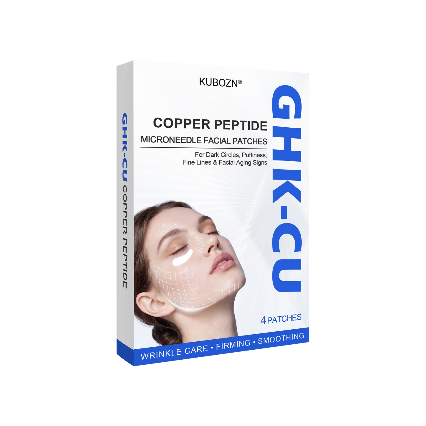 KUBOZN® GHK-Cu Microneedle Facial Patches