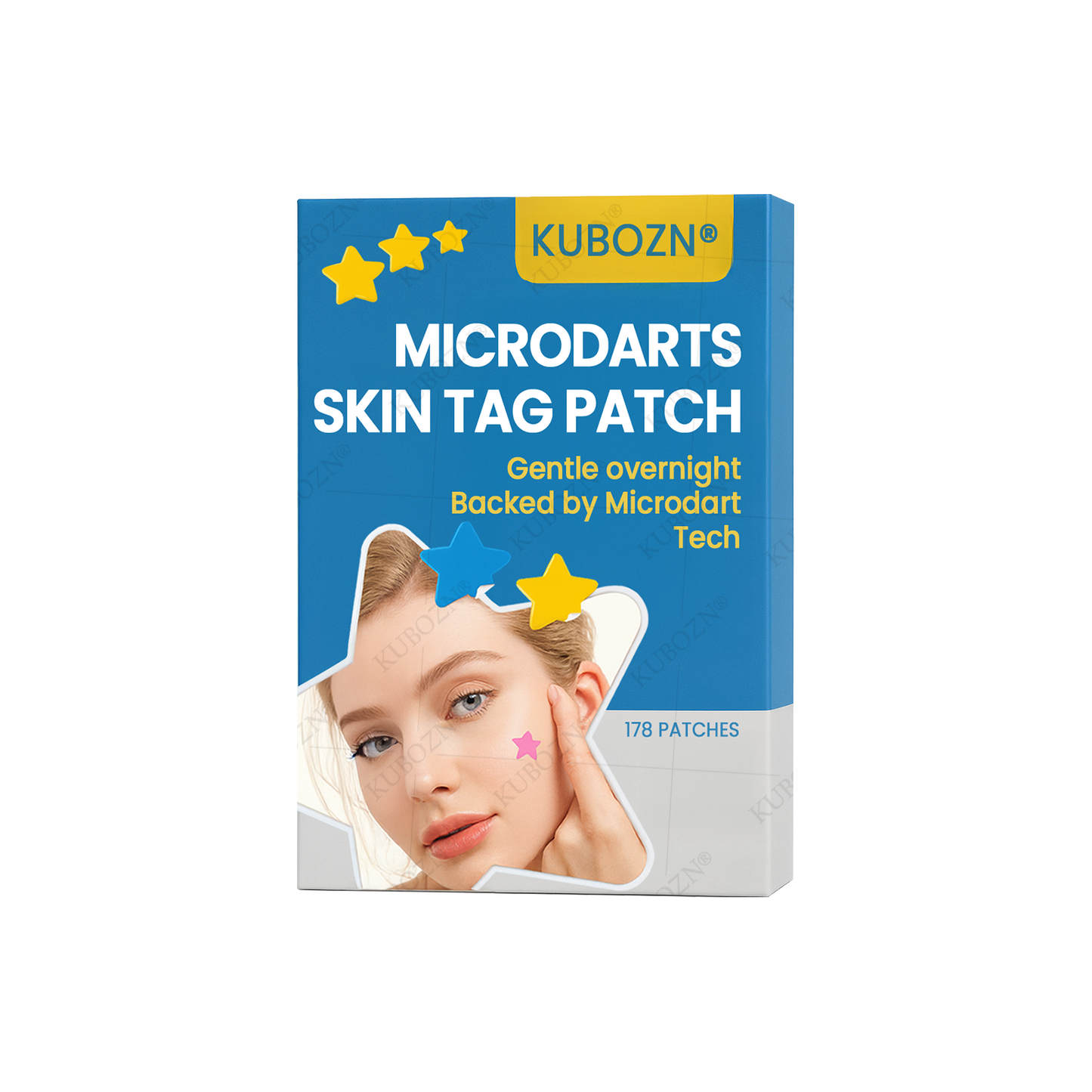 ✨KUBOZN® Pro MicroDarts Star Patch – Painless, Fast & Effective Skin Tag Removal