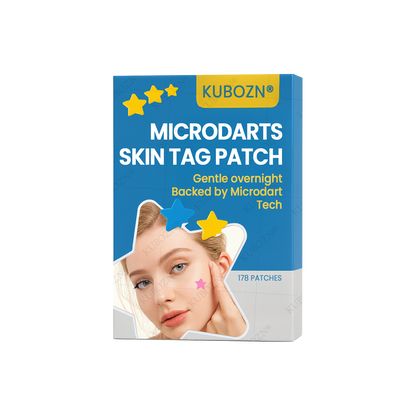 ✨KUBOZN® Pro MicroDarts Star Patch – Painless, Fast & Effective Skin Tag Removal