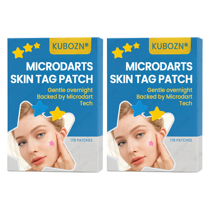 ✨KUBOZN® Pro MicroDarts Star Patch – Painless, Fast & Effective Skin Tag Removal