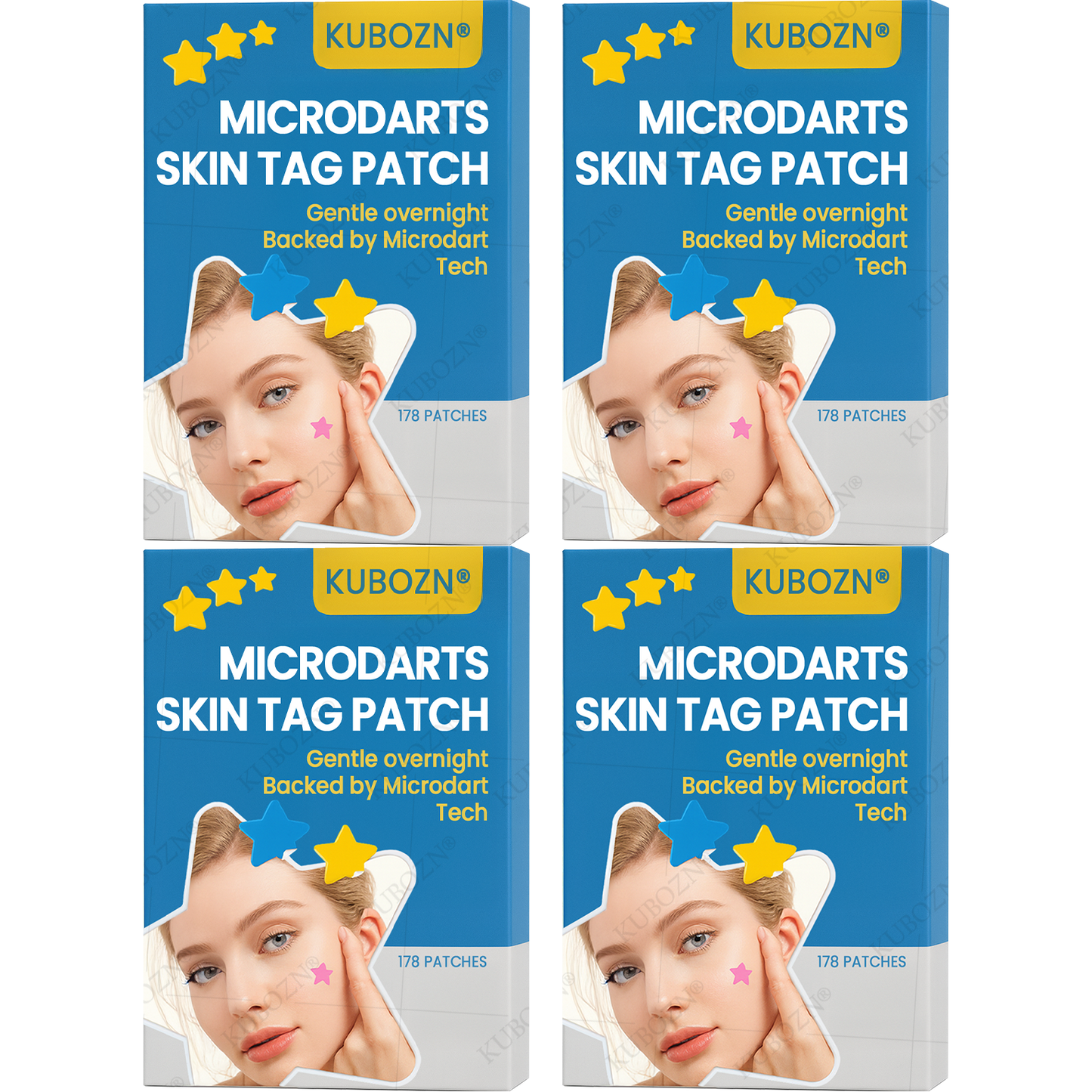 ✨KUBOZN® Pro MicroDarts Star Patch – Painless, Fast & Effective Skin Tag Removal