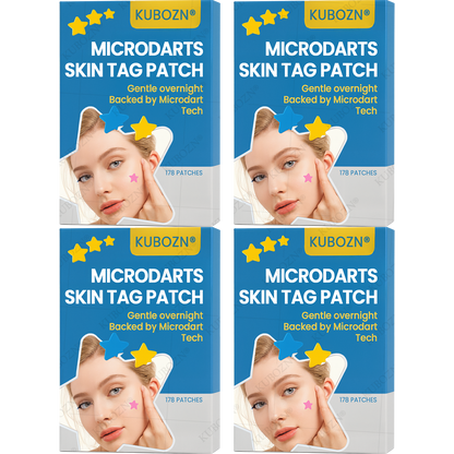 ✨KUBOZN® Pro MicroDarts Star Patch – Painless, Fast & Effective Skin Tag Removal