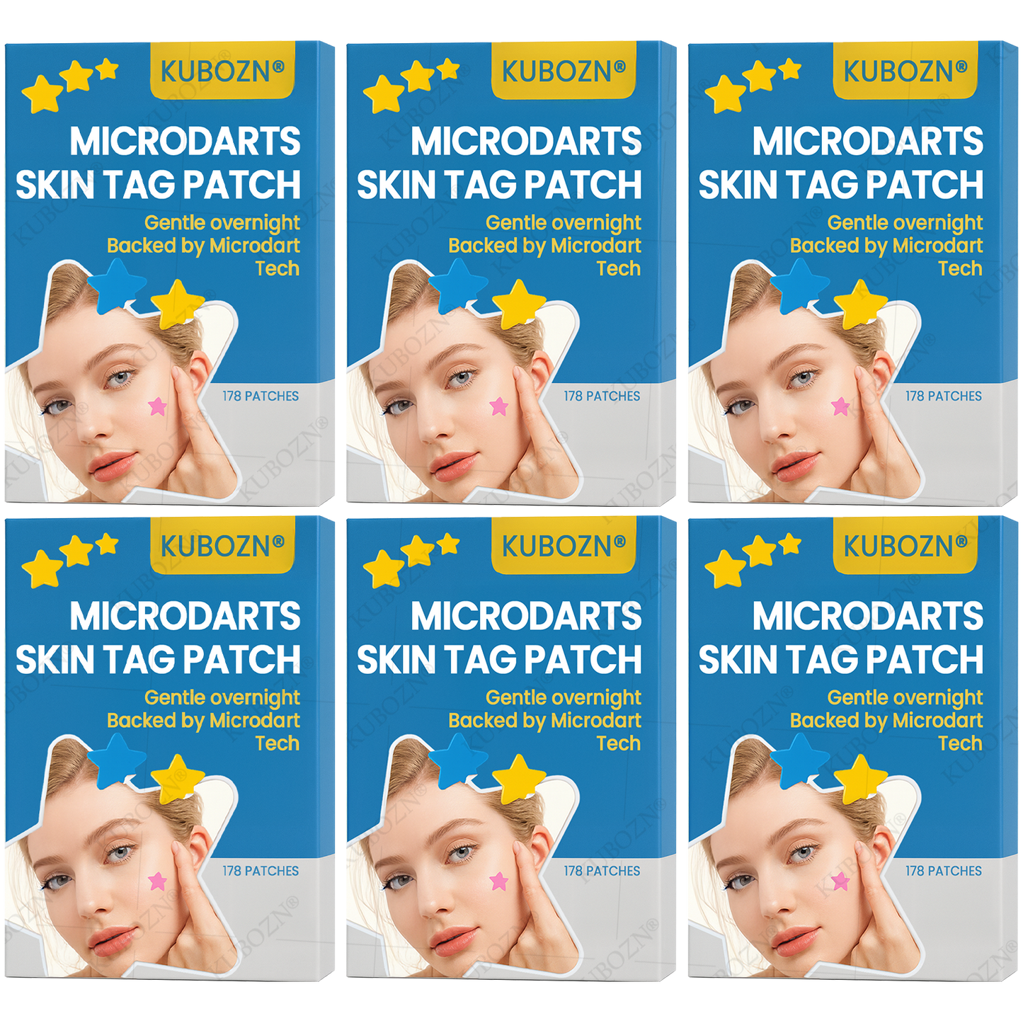 ✨KUBOZN® Pro MicroDarts Star Patch – Painless, Fast & Effective Skin Tag Removal