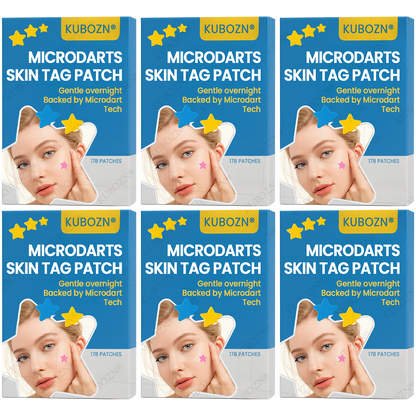 ✨KUBOZN® Pro MicroDarts Star Patch – Painless, Fast & Effective Skin Tag Removal