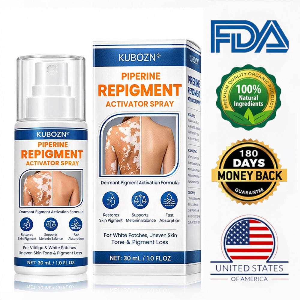 ⚡KUBOZN® Piperine Repigment Activator Spray to Reactivate Dormant Pigment Cells & Restore Natural Skin Color (offer)