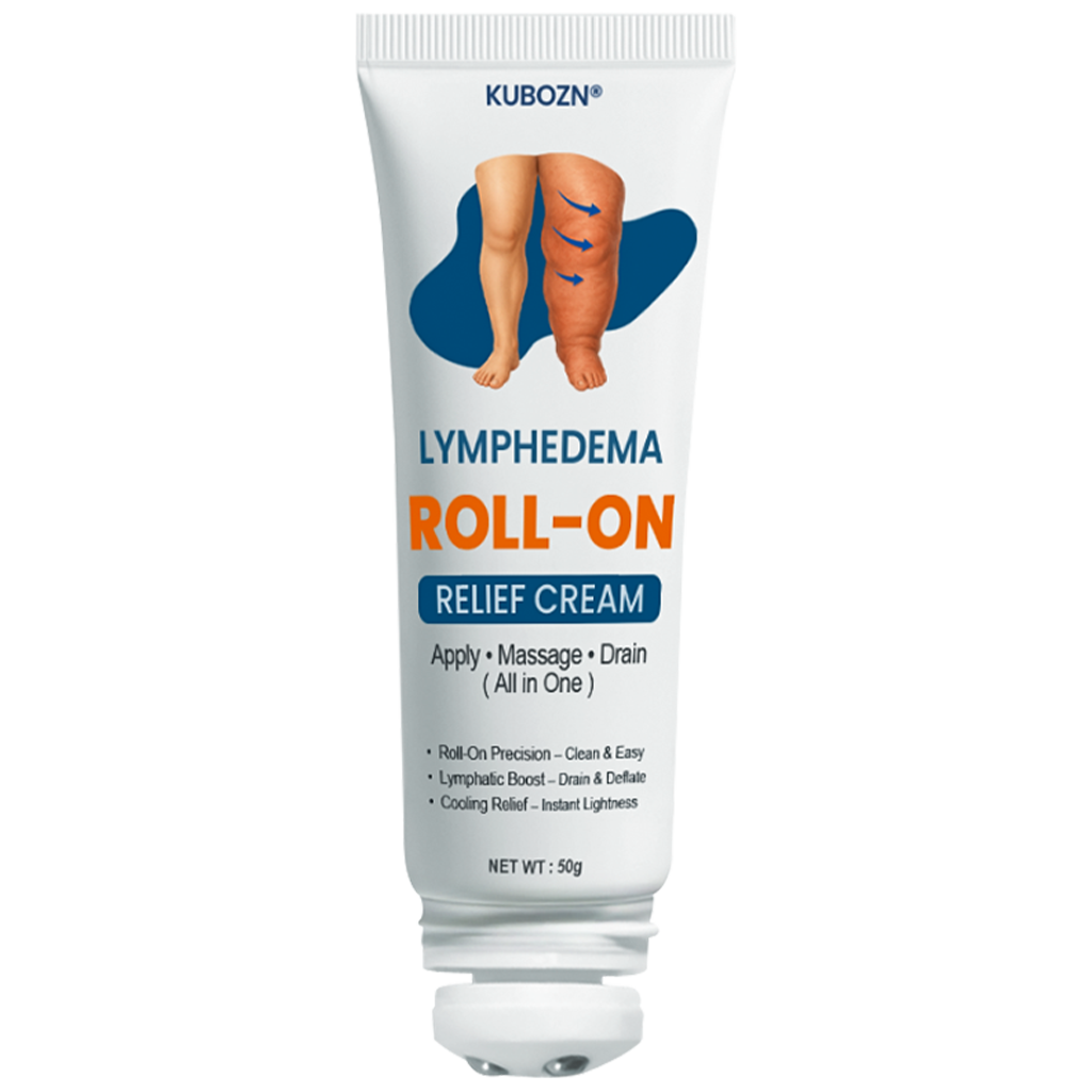 KUBOZN® Roll-On Cream for Lymphatic Drainage & Swelling Relief (Offer)