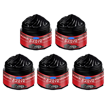🚗3-in-1 Tire & Plastic Trim Renewal Paste – Restore Shine & Prevent Cracking
