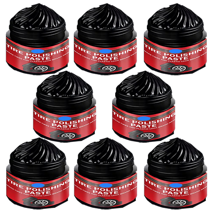 🚗3-in-1 Tire & Plastic Trim Renewal Paste – Restore Shine & Prevent Cracking