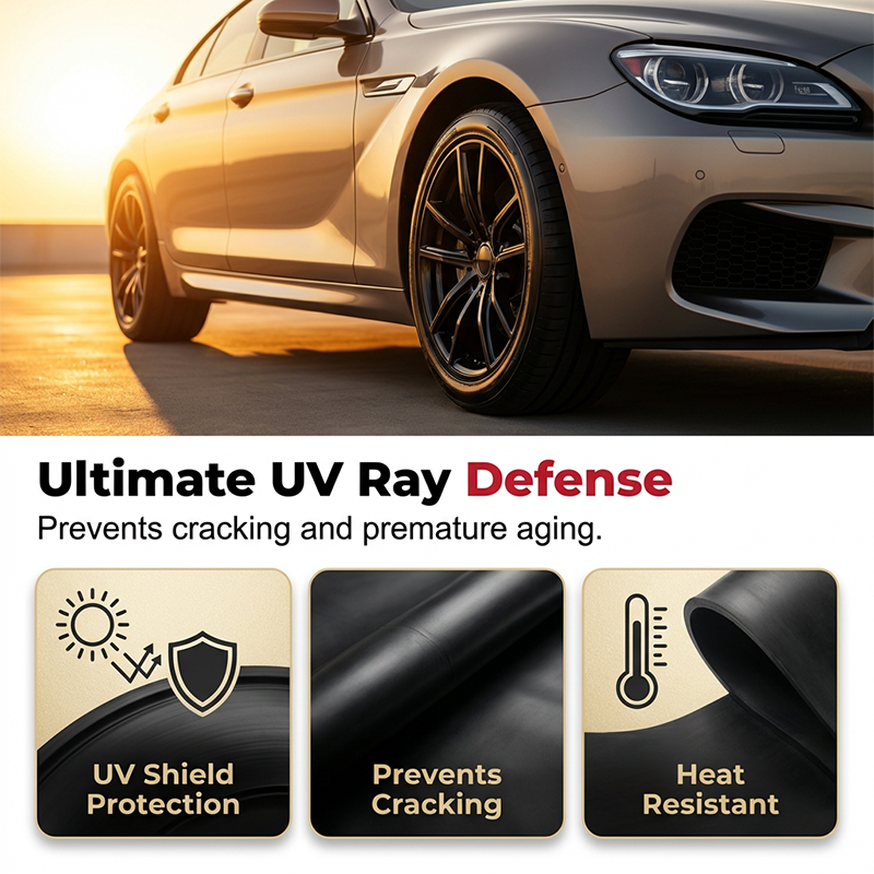 🚗3-in-1 Tire & Plastic Trim Renewal Paste – Restore Shine & Prevent Cracking
